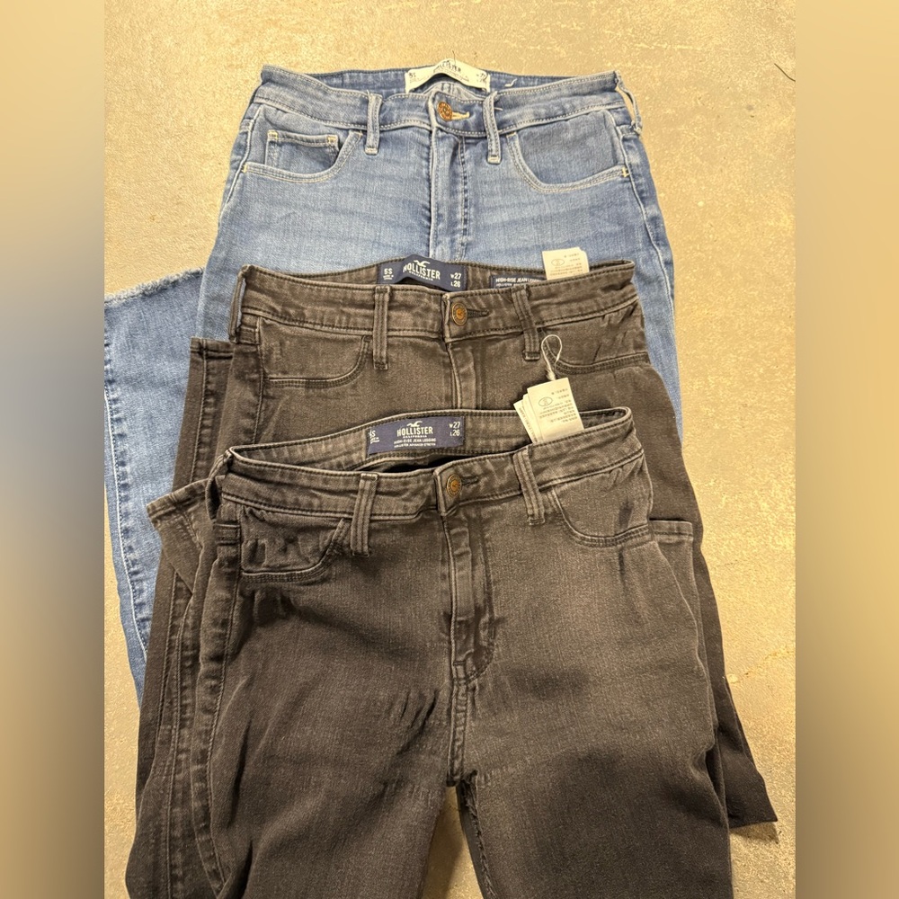 Hollister High Rise Jeans bundle